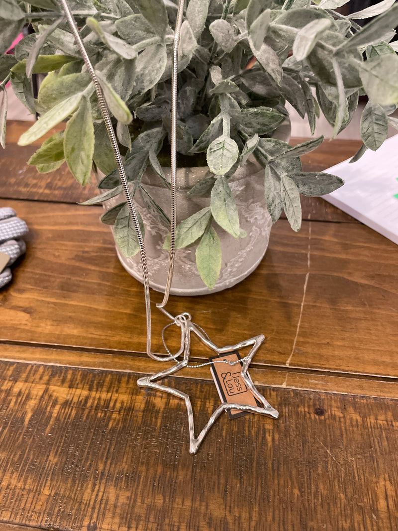 J & L Star necklace