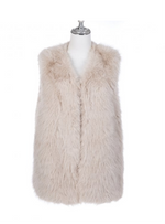 APL FAUX FUR WAISTCOATS