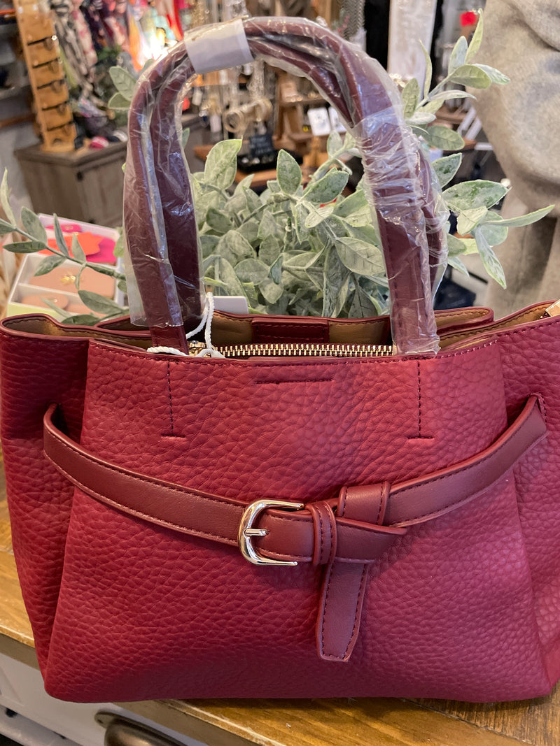 LONG & SON KNOTTED BUCKLE BAG