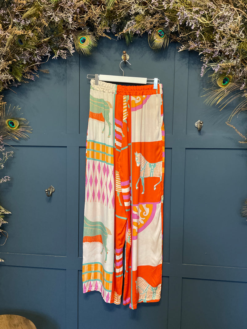 D.E.C.K - ABSTRACT HORSE TROUSERS