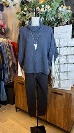 GOOSE ISLAND - Cowl poncho tops