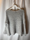 Beau moda -  Slash neck knit