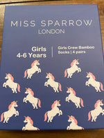 MISS SPARROW BAMBOO SOCKS - Children's Socks