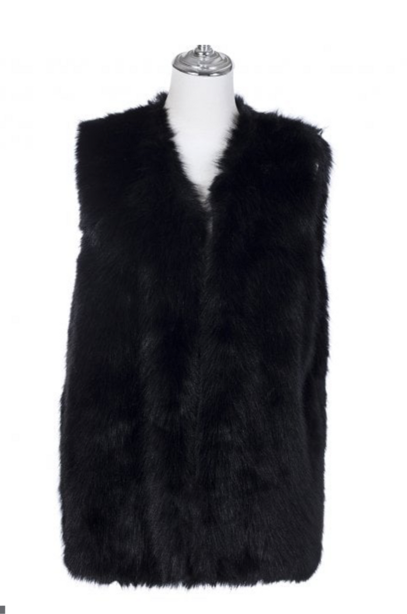 APL FAUX FUR WAISTCOATS