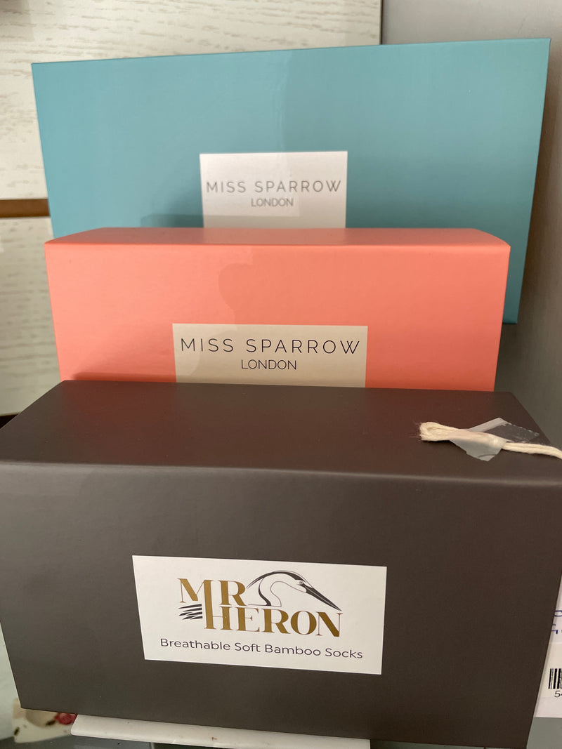 GIFT BOX for Miss Sparrow/Mr Sparrow socks