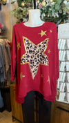 GOOSE ISLAND - Jersey oversized star top