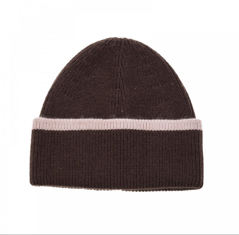 APL - Contrasting stripe beanie hat