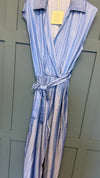 DENIM LOOK JUMPSUIT