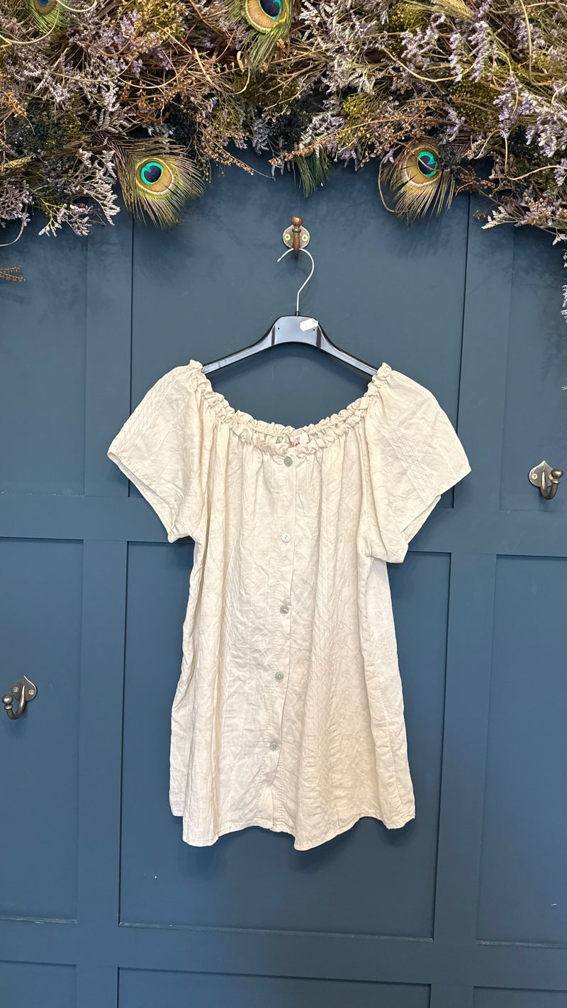 GOOSE ISLAND - BARDOT BUTTON TOP