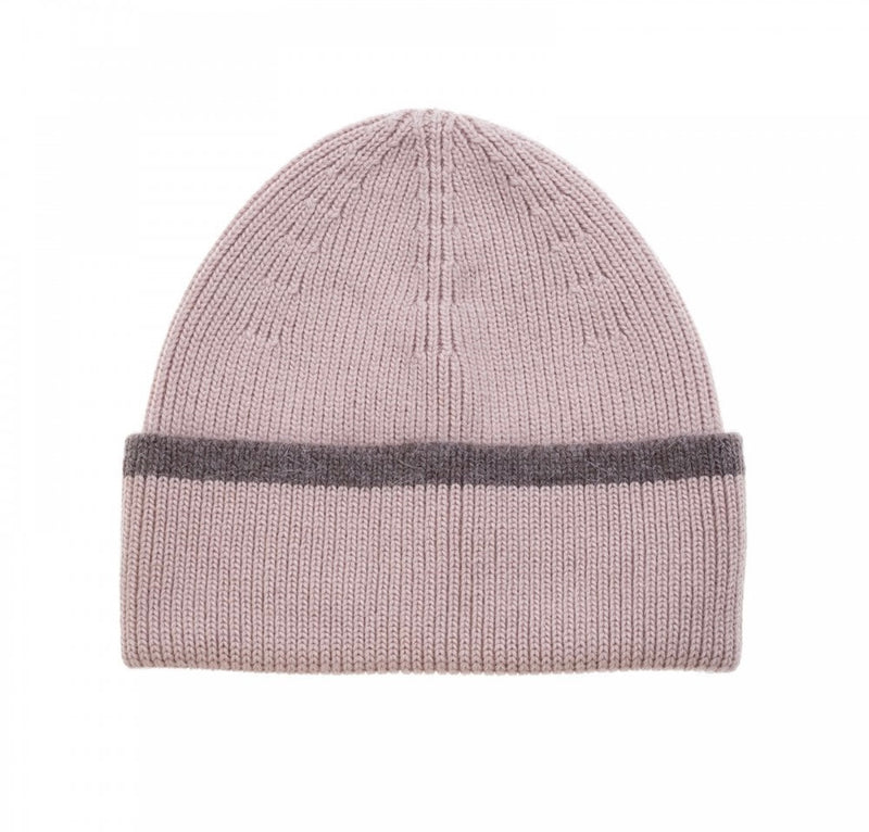 APL - Contrasting stripe beanie hat