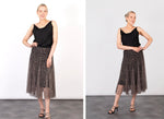 SARTA - Eden Tulle swing skirt animal print