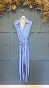 DENIM LOOK JUMPSUIT