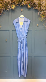 DENIM LOOK JUMPSUIT