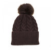 APL - CABLE KNIT BOBBLE HAT