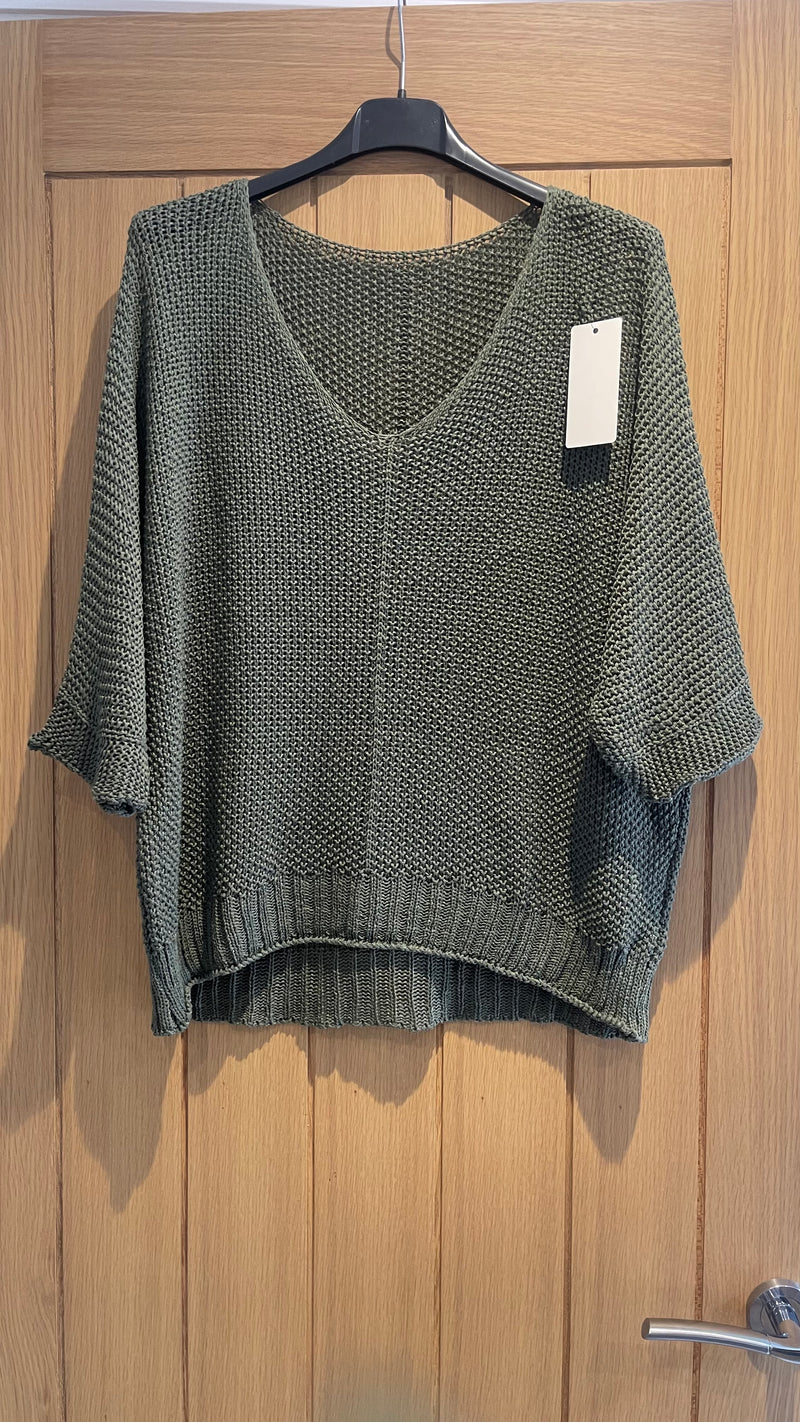 MADE IN ITALY - Knitted top