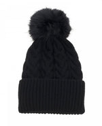 APL - CABLE KNIT BOBBLE HAT