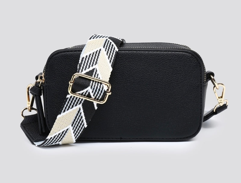 HOUSE OF MILANO - double zip cross body with strap