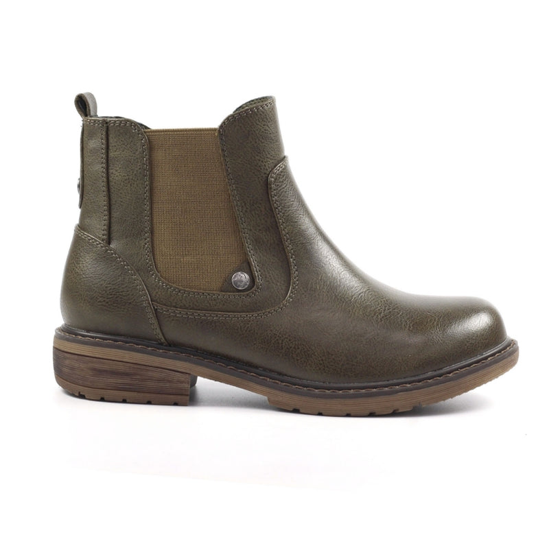 LUNAR - Roxy II Ankle boot Olive