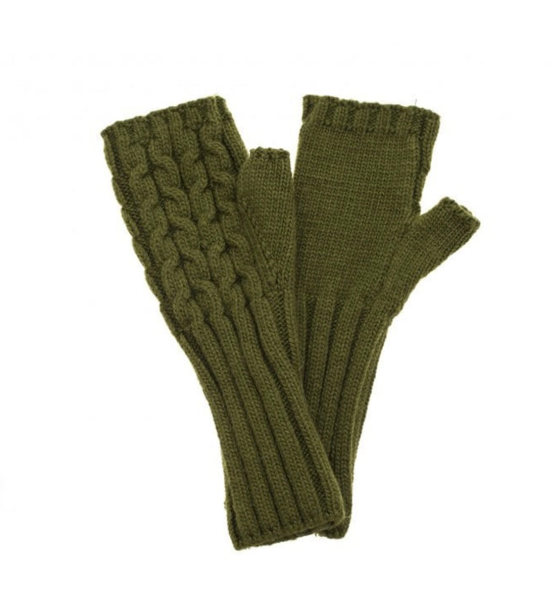 APL -Cable fingerless Gloves