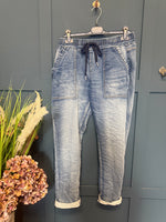 D.E.C.K  WASHED DENIM MAGIC JEAN