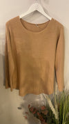 SELENA seam jumper round neck