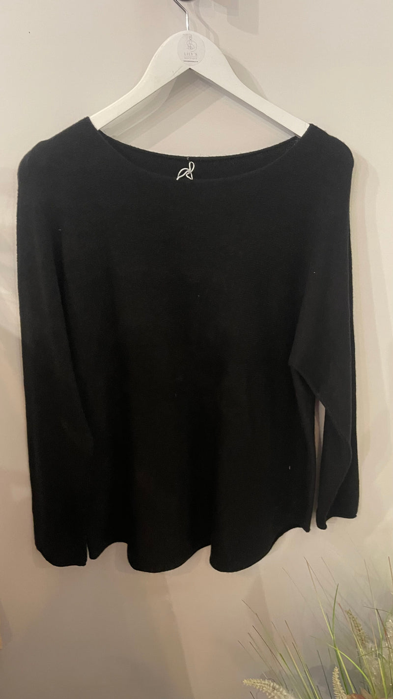 SELENA seam jumper round neck