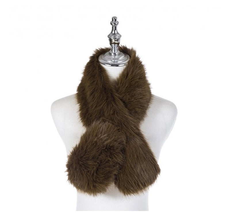 APL FAUX FUR SCARVES