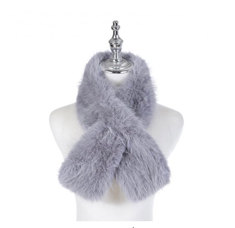 APL FAUX FUR SCARVES