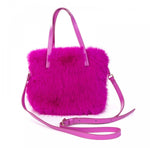 APL FAUX FUR - Little Leather handle Bags