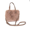 APL FAUX FUR - Little Leather handle Bags