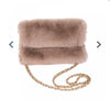 APL SMALL FAUX FUR CHAIN HANDLE