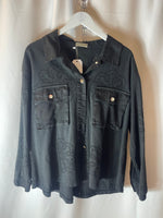 BLACK DENIM JACKET